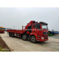 Top Quality ShacmanM3000 12T Folding Crane Truck